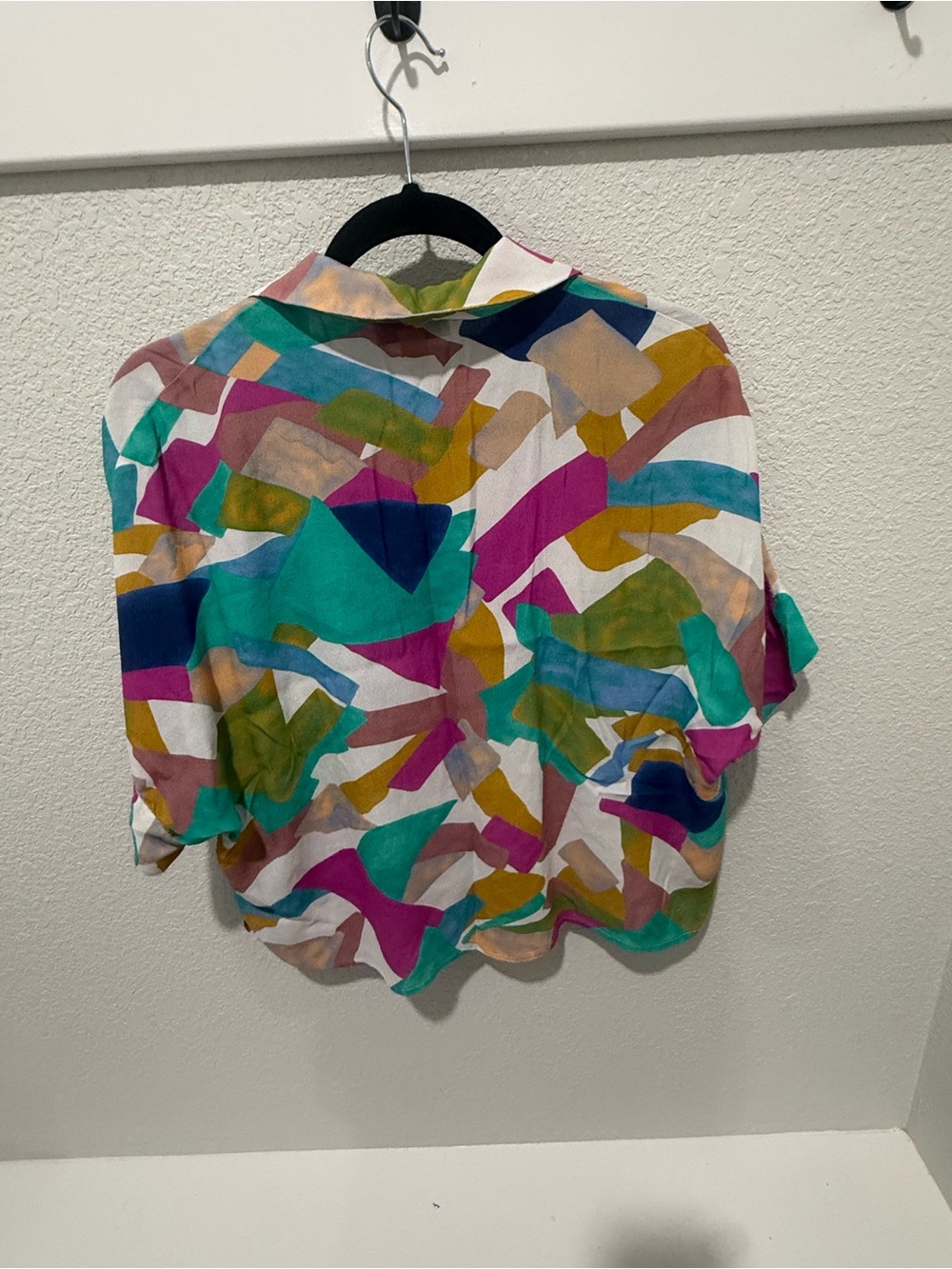 See U Soon Multicolor Abstract Button-Down Top - Picture 3 of 3